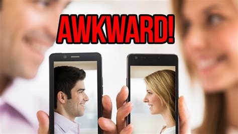 Awkwardness online dating